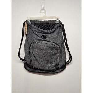 Artifacts felted wool laptop soft back pack bag.